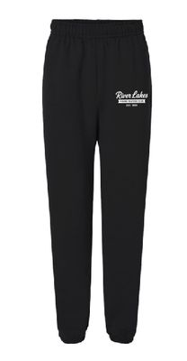 RLFSC BELLA+CANVAS® Unisex 10-Ounce Heavyweight BLACK Adult Sweatpants