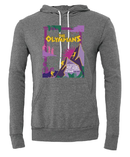 Olympians Bella Canvas Sponge Fleece Adult Hoodies-3 Color Options