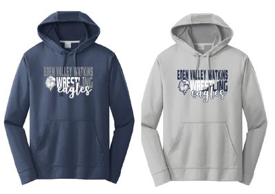 EVW Wrestling Dri-Fit Hoodie--2 Color Options--Youth Sizes Available