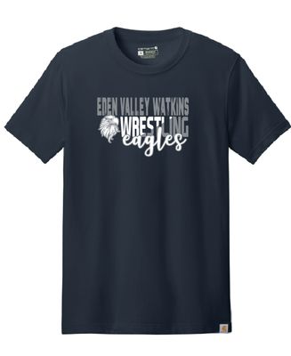 EVW Wrestling Carhartt Navy T-Shirt