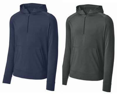 EVW Basketball Sport-Tek® Sport-Wick® Stretch 1/2-Zip Hoodie--2 Colors Options