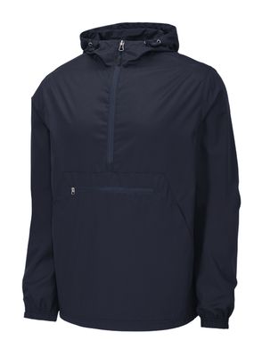 Small Navy Sport-Tek ® Packable Anorak--Choose a Logo!
