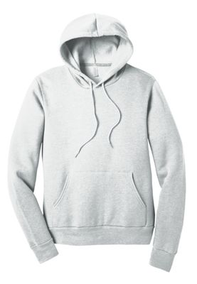 Large Ash Bella Canvas Sponge Fleece Adult Hoodie--Choose a Logo!