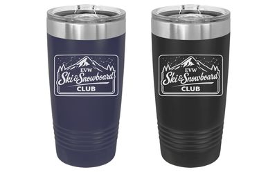 EVW Winter Sports Laser Engraved Tumblers