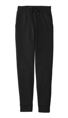 XL Unisex Black Sport-Tek Dri-Fit Joggers--Choose Your Logo!
