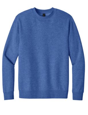 Medium Royal Frost District Crewneck--Choose Your Logo!