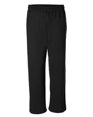 Small Black Gildan Open Bottom Sweats--Choose a Logo!