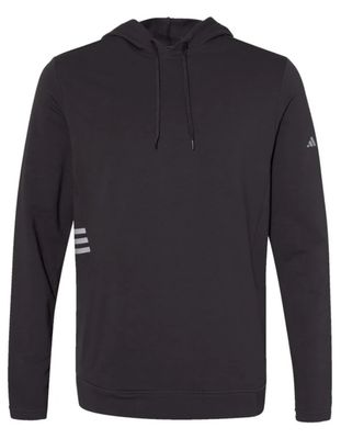Small Black Adidas LightWeight Hoodie--Choose Your Logo!