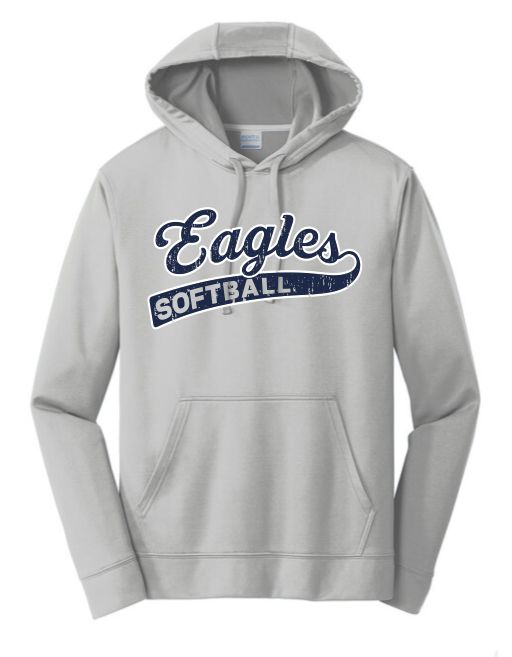 EVW Softball Dri-Fit Hoodie--2 Color Options--Youth Sizes Available
