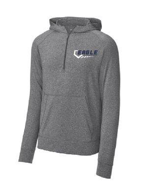 EVW Baseball Sport-Tek® Sport-Wick® Stretch 1/2-Zip Hoodie--2 Colors Options