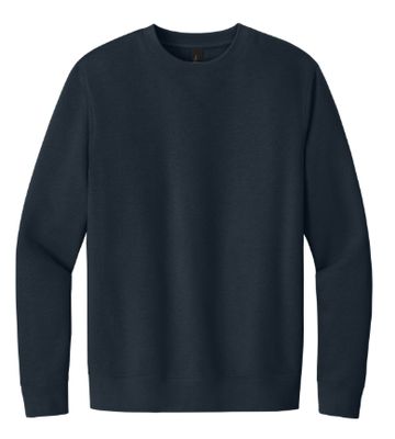 Medium Navy District Crewneck--Choose a Logo!