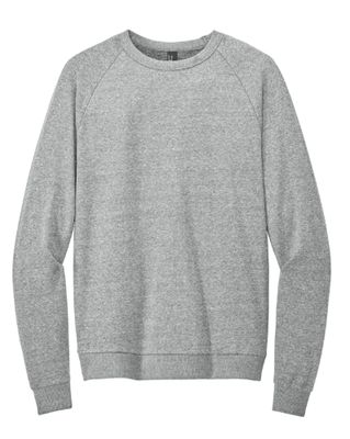 XL Grey Frost District Crewneck --Choose a Logo!