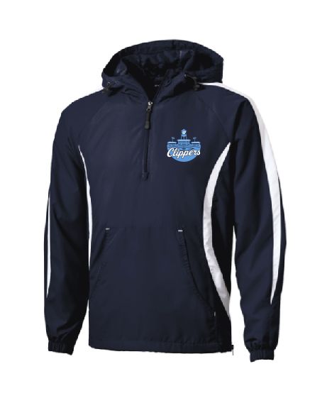 Clippers Sport-Tek® Colorblock Raglan Anorak (Jersey Lined)