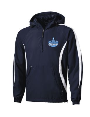 Clippers Sport-Tek® Colorblock Raglan Anorak (Jersey Lined)