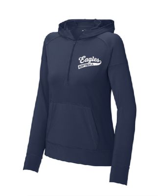 EVW Softball Sport-Tek® Sport-Wick® Stretch 1/2-Zip LADIES Hoodie--2 Color Options