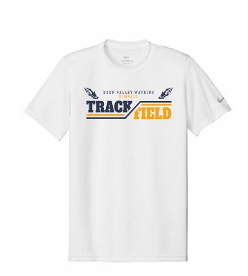 EVWK Track Nike rLegend Short Sleeve Navy Tee--2 Color Options--Youth Sizes Available