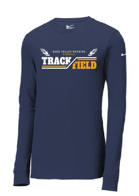 EVWK Track Nike Dri-FIT Cotton/Poly Long Sleeve Tee--2 Color Options