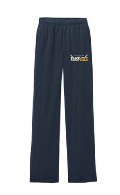 EVWK Track Bella Sponge Fleece Straight Leg Navy Sweats