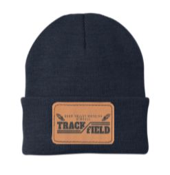 EVWK Track Beanie w/ Leather Patch--3 Color Options