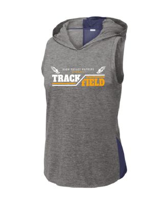 EVWK Track Sport-Tek® Women's PosiCharge® Tri-Blend Wicking Draft Hoodie Tank