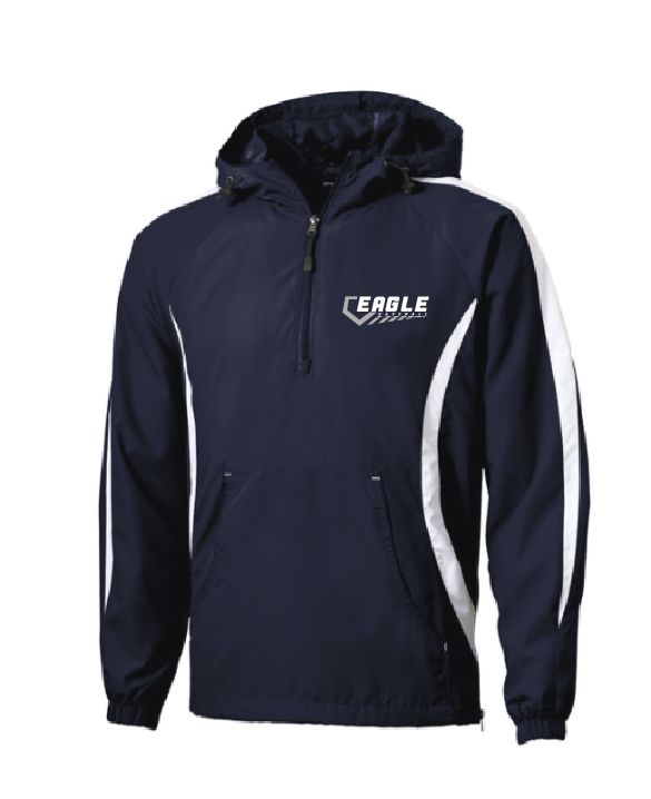 EVW Baseball Sport-Tek® Colorblock Raglan Anorak (Jersey Lined)