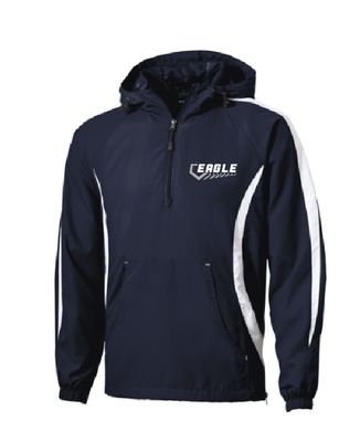EVW Baseball Sport-Tek® Colorblock Raglan Anorak (Jersey Lined)