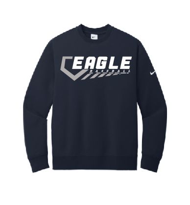EVW Baseball Nike Club Fleece Crew--2 Color Options
