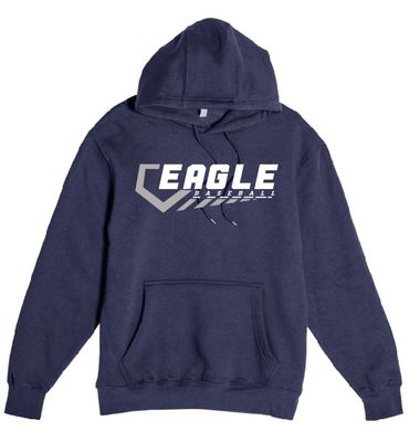 EVW Baseball Lane Seven Unisex Premium Pullover Hooded Sweatshirt--2 Color Options--Youth Sizes Available