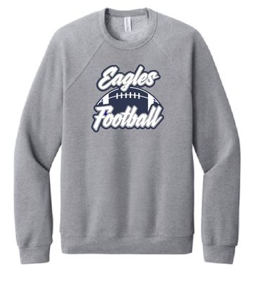 EVW Football Bella Canvas Crewneck--2 Colors Available