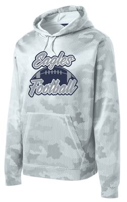 EVW Football Sport-Tek® Sport-Wick® CamoHex Fleece Hooded Pullover--Youth Sizes Available