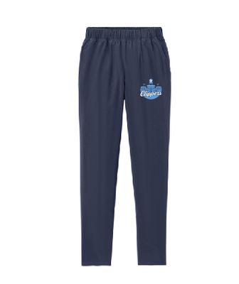 Clippers Sport-Tek Repeat Wind Pants-Navy