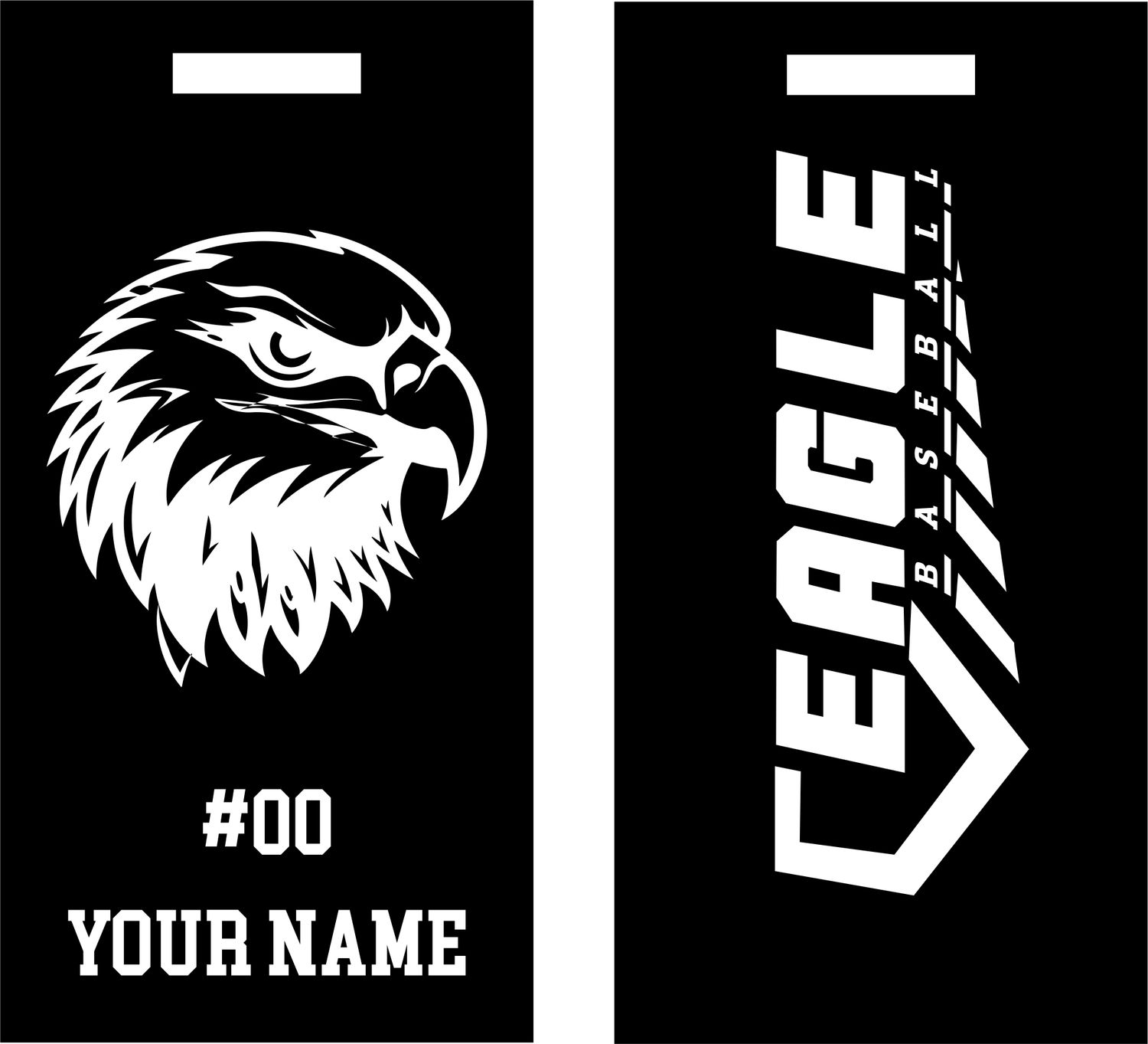 EVW Baseball Laser Engraved Bag Tag