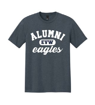 EVW Alumni Perfect Tri T-Shirt-Navy Frost