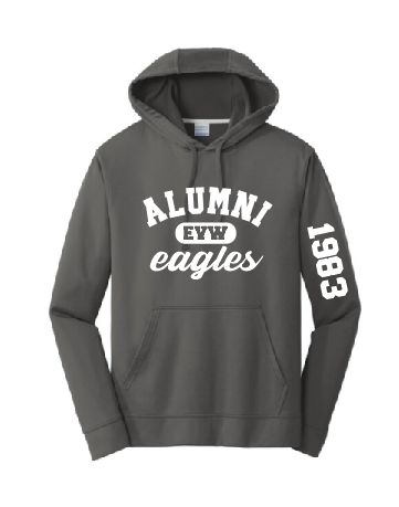 EVW Alumni Dri-Fit Hoodie-Charcoal
