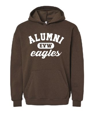 EVW Alumni American Apparel Unisex ReFlex Fleece Hoodie Sweatshirt--5 Color Options