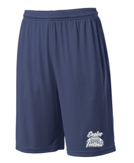 EVW Football Sport-Tek PosiCharge Competitor Pocketed Short--Youth Sizes Available--2 Colors Available--2 Logo Options