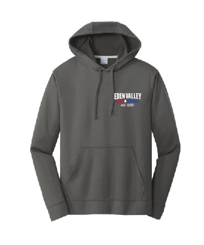 EV Fire &amp; Rescue Dri-Fit Charcoal Grey Hoodie--Youth Sizes Available