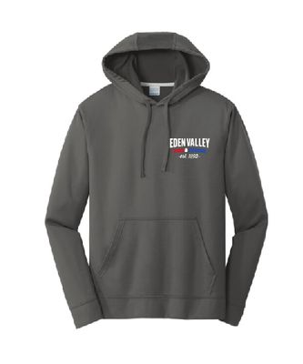 EV Fire &amp; Rescue Dri-Fit Charcoal Grey Hoodie--Youth Sizes Available