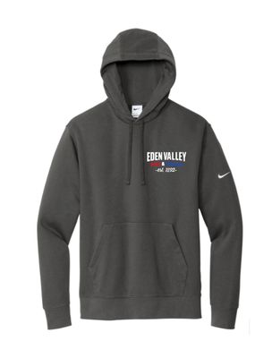 EV Fire &amp; Rescue Nike Club Fleece Pullover Anthracite Grey Hoodie