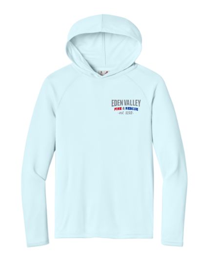 EV Fire &amp; Rescue A4 Cooling Performance Long Sleeve Hooded Tee--2 Color Options