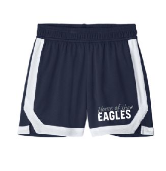 Eagles Feather Youth Rival 5" Shorts-Navy/White