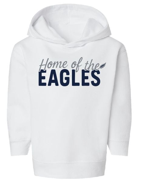 Eagles Feather Toddler  Rabbit Skins Fleece hoodie--3 Color Options