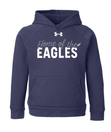 Eagles Feather Youth Under Armour Rival Hoodie--2 Color Options