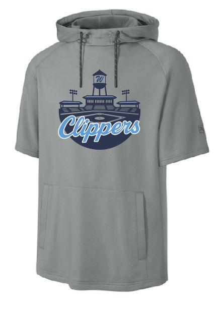 Clippers Richardson Charge Performance Fleece Short Sleeve Hoodie--2 Color Options