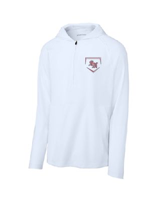 Nicks Baseball Sport-Tek Repeat 1/2-Zip Long Sleeve Hooded Jacket--2 Color Options