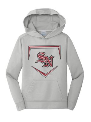 Nicks Dri-Fit Silver Hoodie--Youth Sizes Available