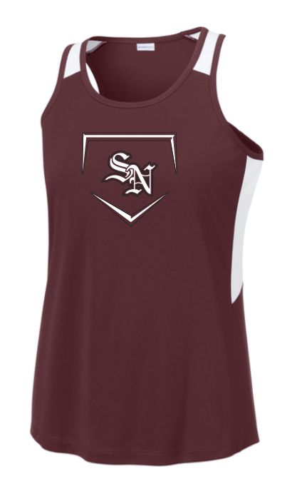 Nicks Club Women's Maroon Tank Top