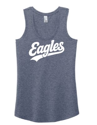 Eagle Swoosh Ladies District Triblend Racerback Tank-3 Color Options