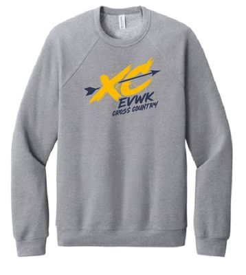 EVWK Cross Country Bella Canvas Crewneck--2 Colors Available