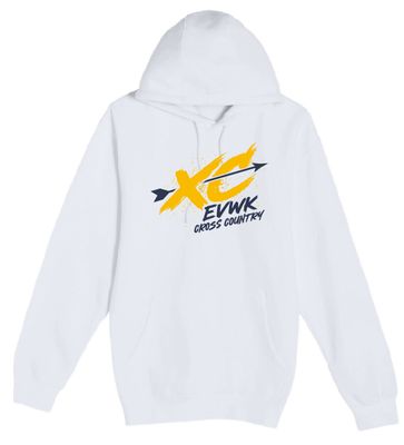 EVWK Cross Country Lane Seven Unisex Premium Pullover Hooded Sweatshirt--2 Color Options--Youth Sizes Available